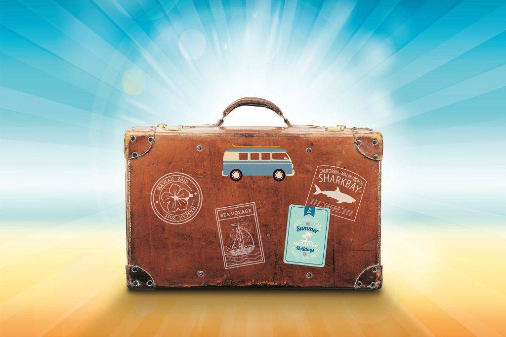 Tauchreisen Reisebuchung Koffer