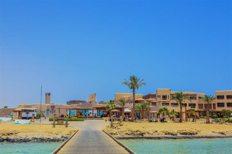 Tauchreise Rotes Meer/Ägypten | The Breakers Lodge Soma Bay | Hotelanlage