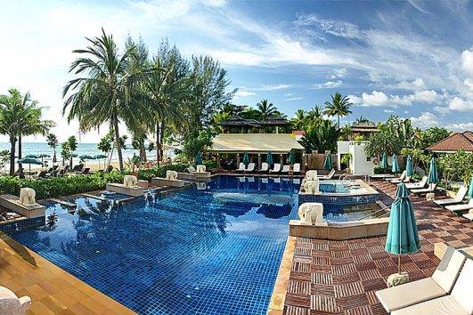 Tauchreise Thailand | Baan Khaolak Beach Resort | Hotelpool