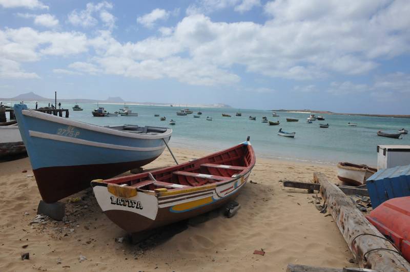 Tauchreise  Boa Vista (Cabo Verde) | Boa Vista Diving Center - Hotel RIU Karamboa | Fischerboote
