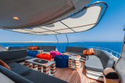 Tauchsafari Rotes Meer | Golden Dolphin 3 Tauchschiff | Außenlounge