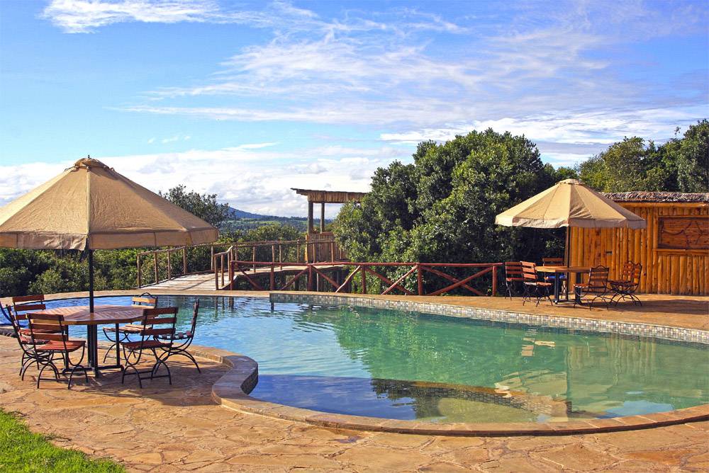 Tauchreise Kenia | Rhino Watch Safari Lodge | Pool