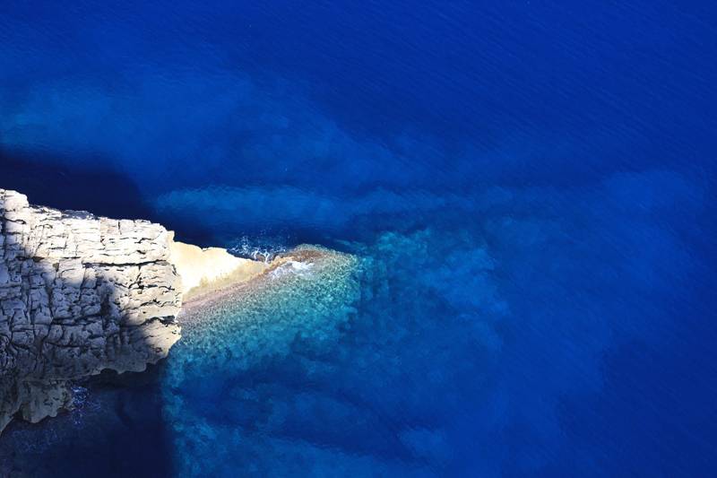 Tauchreise Mallorca | Cala Ratjada | Mero Diving Tauchbasis: Felszacken