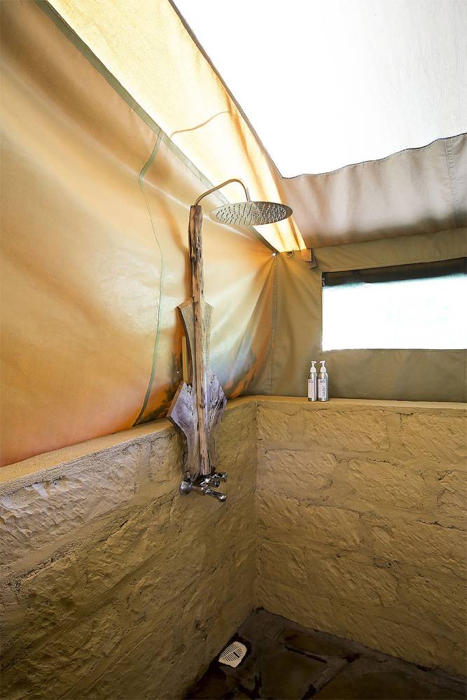 Tauchreise Kenia (Talek) | Mara Big Five Camp | Lodge-Dusche