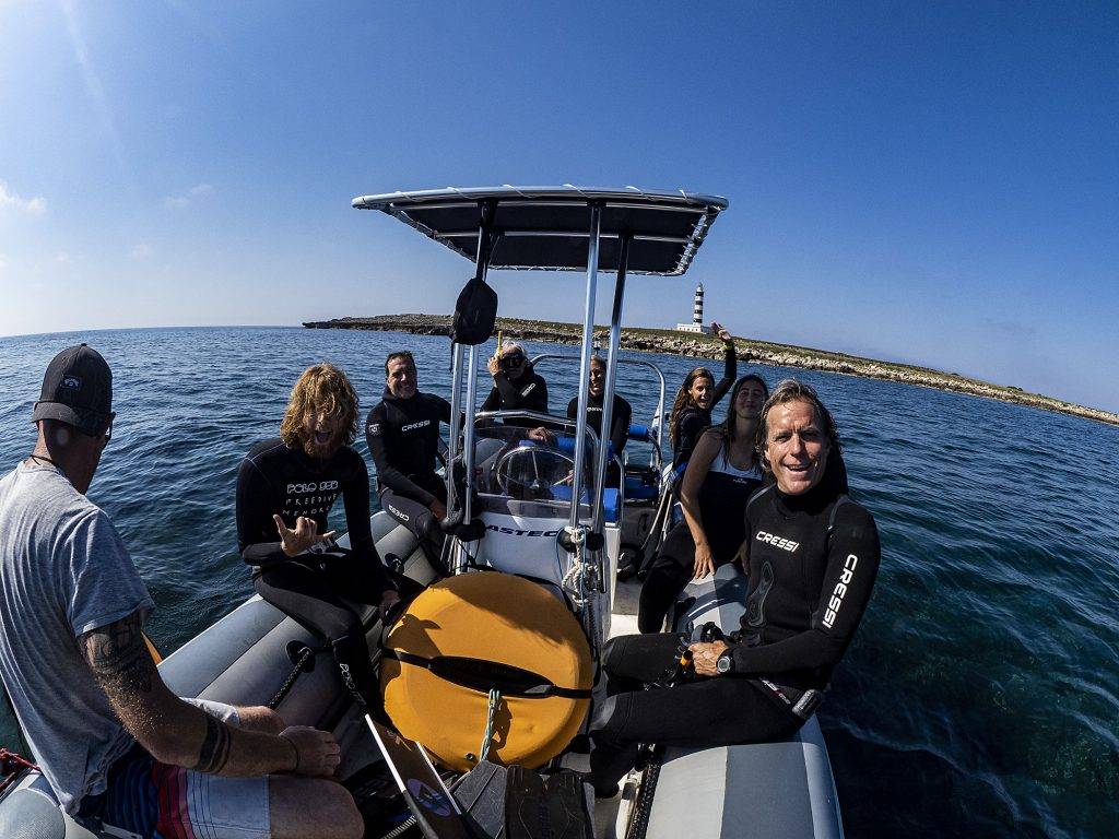 Freedive Menorca | Tauchboot