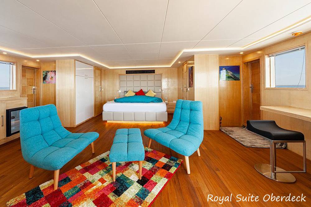 Red Sea Explorer Royal Suite Oberdeck