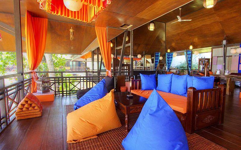 Tauchreise Indonesien (Sulawesi) | Bastianos Bunaken Dive Resort | Restaurant und Relaxzone