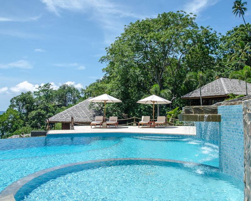 Tauchreise Sulawesi (Indonesien) | Bunaken Oasis Dive Resort and Spa | Hotelpool