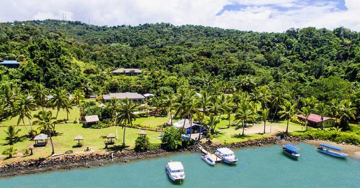 Tauchen Fiji | Waidroka Bay Resort & Tauchbasis | Ableger Tauchboote