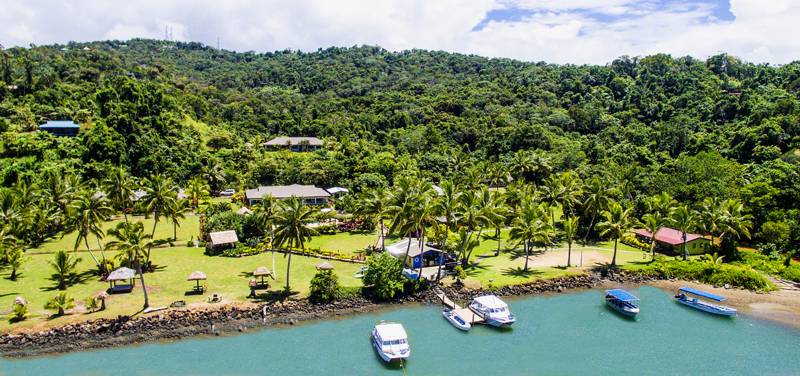 Tauchen Fiji | Waidroka Bay Resort & Tauchbasis | Ableger Tauchboote