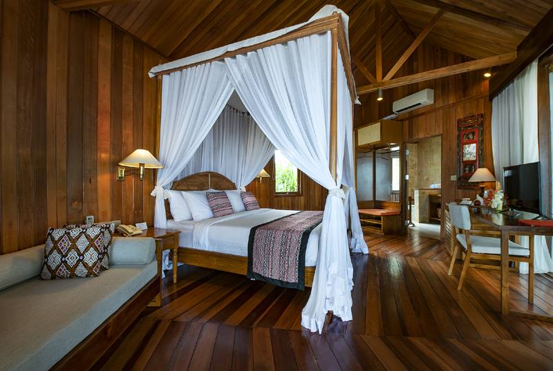 Tauchreise Sulawesi (Indonesien) | Gangga Island Resort & Spa | Luxuriöses Doppelzimmer