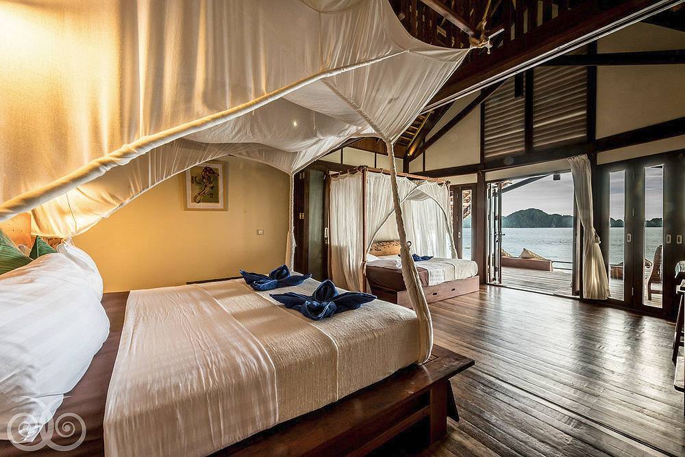 Tauchreise Raja Ampat (Indonesien) | Misool Eco Resort | Twinroom mit Glasfront