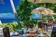 Tauchreise Bali | Hotel Wakatobi Dive Resort | Frühstücksterrasse