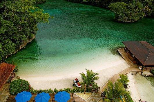 Tauchreise Palau | Sea Passion Hotel | Tropische Hotelanlage