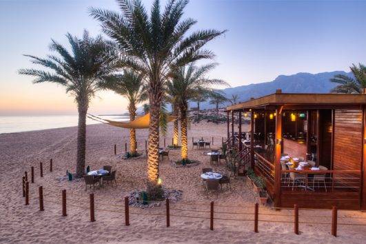 Tauchreise Oman | Sifawy Boutique Hotel | Chillout am Strand