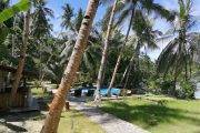 Tauchreise Sulawesi (Indonesien) | Sali Bay Resort | Pool in tropischem Garten