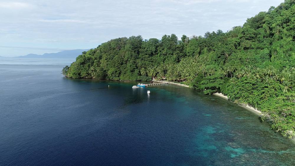 Tauchreise Sulawesi (Indonesien) | Sali Bay Resort | Hideaway Lage