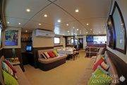 Tauchsafari Costa Rica | Okeanos Aggressor 1 Tauchschiff | Lounge