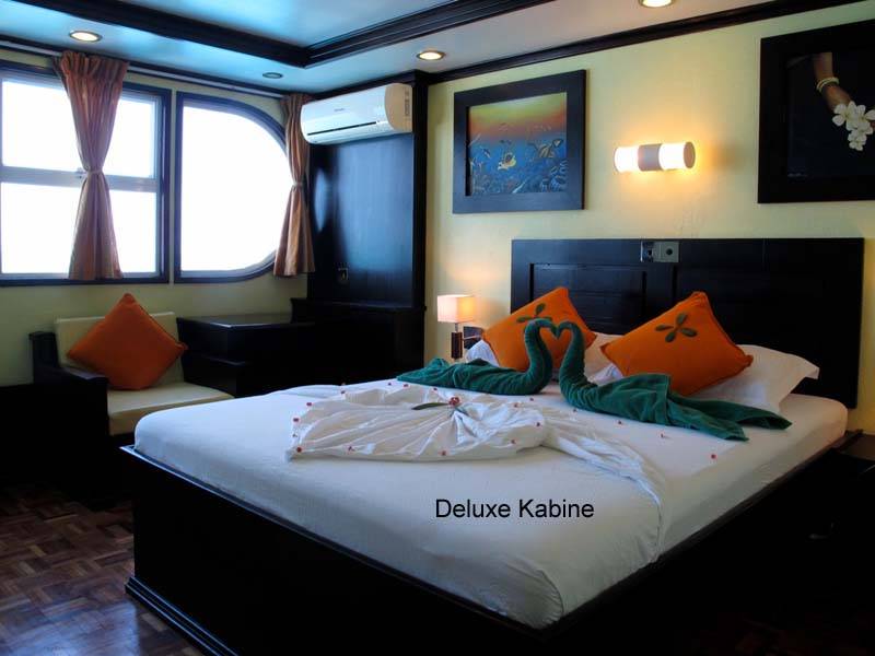 TaTauchsafari Malediven | Horizon 3 Tauchschiff | Deluxe Kabine