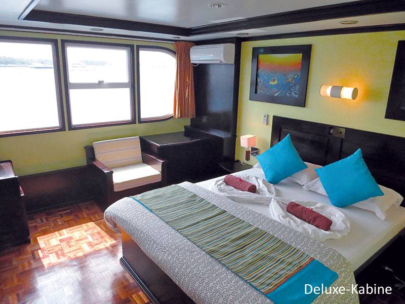 Tauchsafari Malediven | Horizon 3 Tauchschiff | Deluxe-Kabine