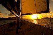 TTauchsafari Seychellen | Sea Star Tauchschiff | Sonnenuntergang