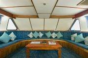 Tauchsafari Australien | Spirit of Freedom Tauchschiff | Gemeinschaftsraum mit Lounge