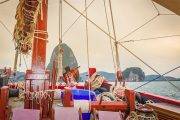 Tauchsafari Thailand | The Junk Tauchschiff | Sonnendeck