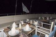 Tauchsafari Rotes Meer | Blue Seas Tauchschiff | Dinner an Deck