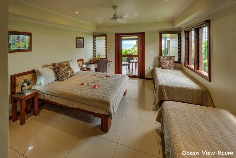 Tauchreise Fidschi | Volivoli Beach Resort | Premium Ocean View Room Twin und Doppelbett