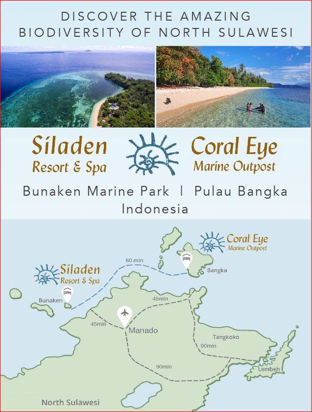 Coral Eye und Siladen Karte