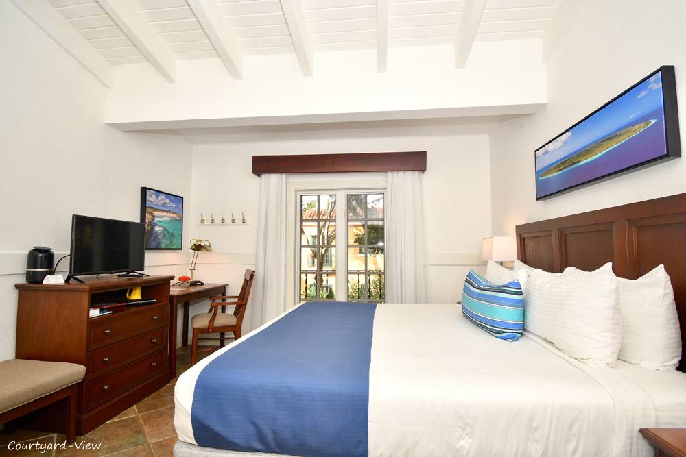 Tauchreise Bonaire | Harbour Village Beach Club | Doppelzimmer Courtyard-View
