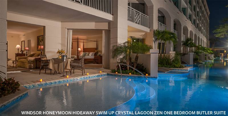 Tauchreise Bahamas | Sandals Royal Bahamian Resort | Windsor Honeymoon Hideaway Swim Butler Suite