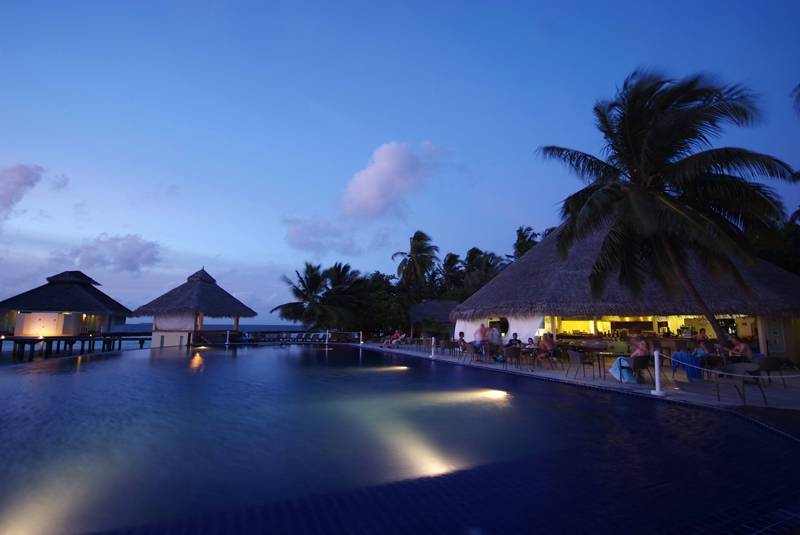 Tauchreise Malediven (Ellaidhoo) | Tauchbasis Dive & Sail Ellaidhoo | Dinnerrestaurant