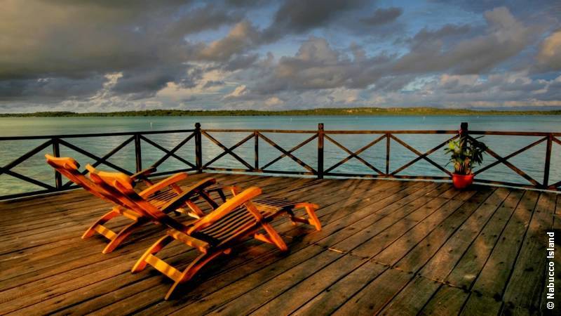 Tauchreise Indonesien/Maratua | Nabucco Island Resort | Relaxplattform