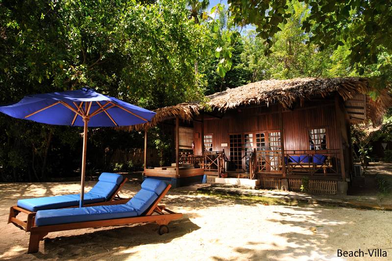Tauchreise Indonesien (Sulawesi) | Siladen Resort & Spa | Beach-Villa