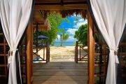 Tauchreise Indonesien (Sulawesi) | Siladen Resort & Spa | Strandpavillon