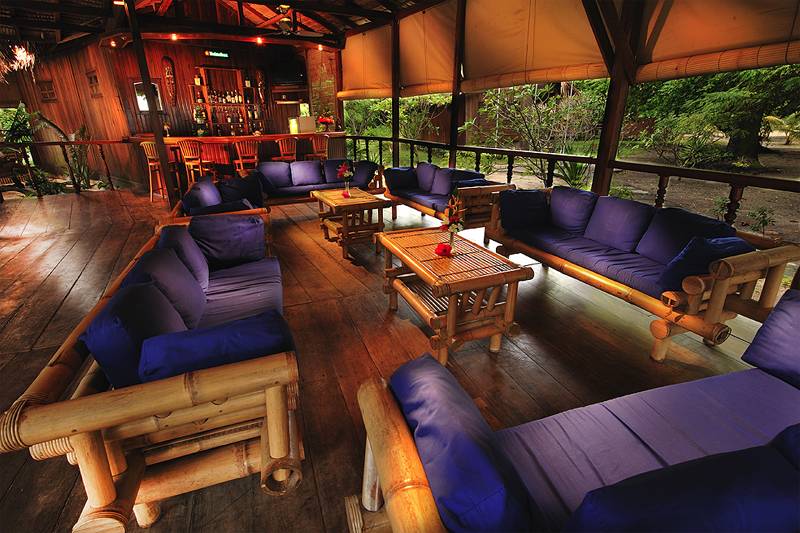 Tauchreise Indonesien (Sulawesi)  | Siladen Resort & Spa | Lounge-Zone