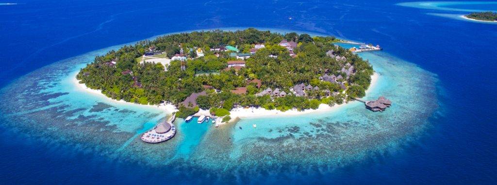 Bandos Island Resort & Spa | Luftaufnahme