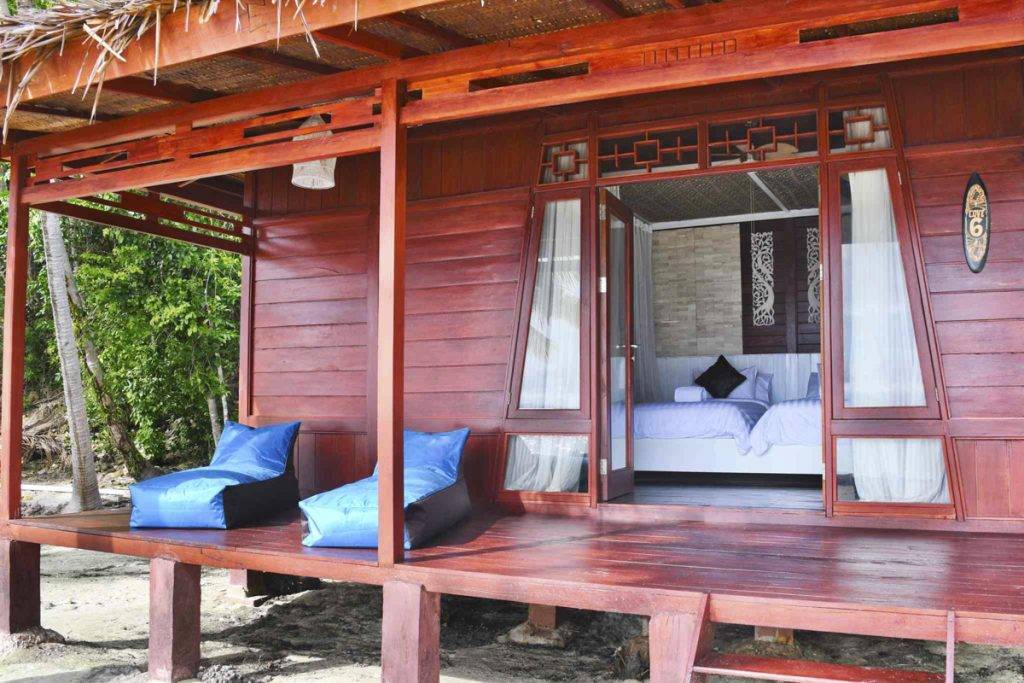 Raja Ampat | Cove Eco Resort | Cottage Außenansicht