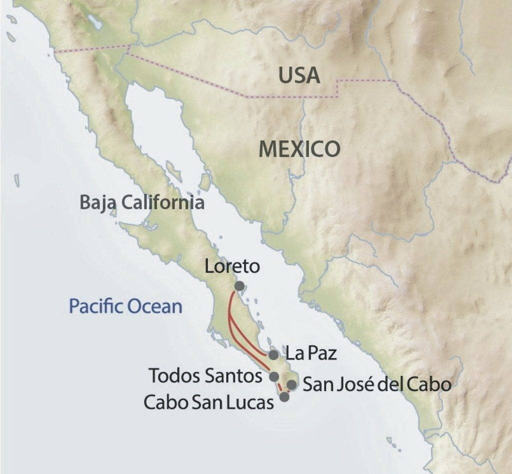 Mexiko Baja California Mietwagenreise