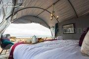 Mexiko Baja California San Ignacio Glamping Zelte