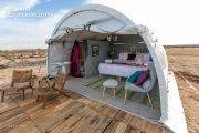 Mexiko Baja California San Ignacio Glamping Zelte