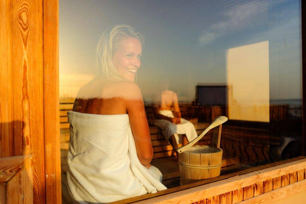 The Breakers Sports And Wellness Roof Top Sauna