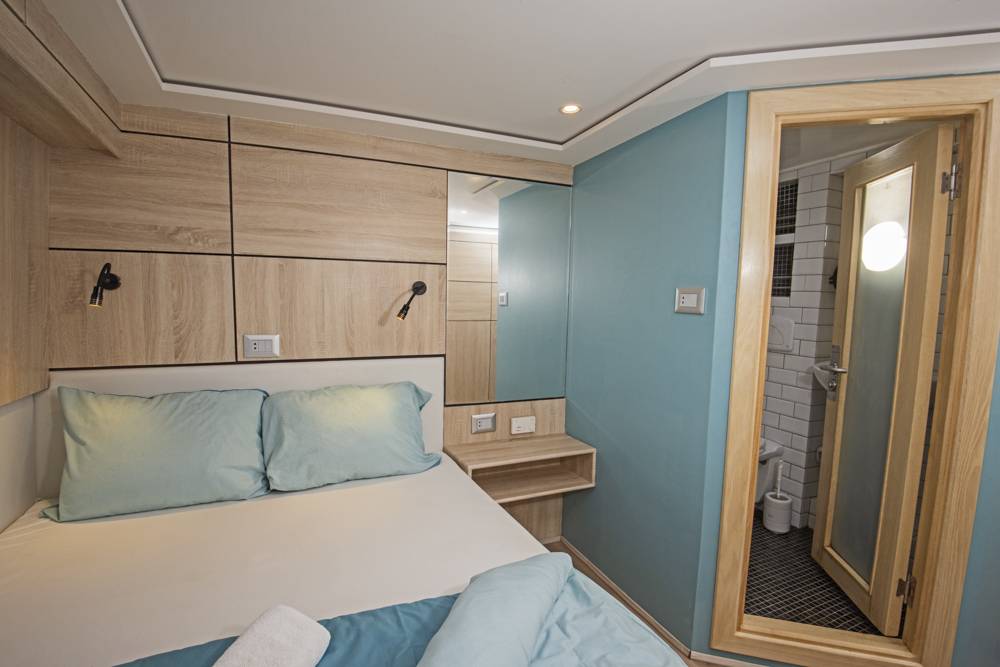 Upper Deck Double Bed Cabin