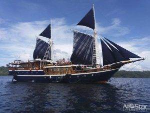 Allstarliveaboards Indonesia Aurora Exterior Sails